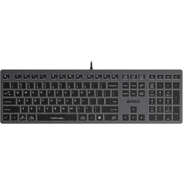 Клавиатура A4Tech Fstyler FX60 (белая подсветка)